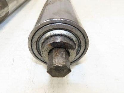 Hytrol 2.5" Snub Idler Roller 24" Hytrol Conveyor 21"BF 11/16" Hex Lot of 2
