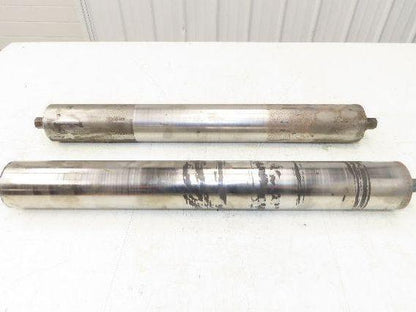 Hytrol 2.5" Snub Idler Roller 24" Hytrol Conveyor 21"BF 11/16" Hex Lot of 2