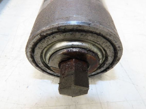 Hytrol 2-5/8" Snub Idler Roller 24" Hytrol Conveyor 21"BF 11/16" Hex Lot of 2