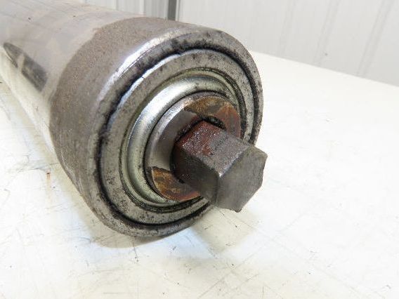 Hytrol 2-5/8" Snub Idler Roller 24" Hytrol Conveyor 21"BF 11/16" Hex Lot of 2