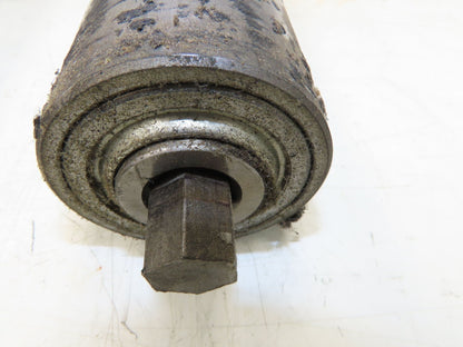 Hytrol 2-5/8" Snub Idler Roller 24" Hytrol Conveyor 21"BF 11/16" Hex Lot of 2