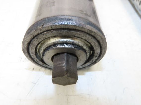 Hytrol 2-5/8" Snub Idler Roller 24" Hytrol Conveyor 21"BF 11/16" Hex Lot of 2