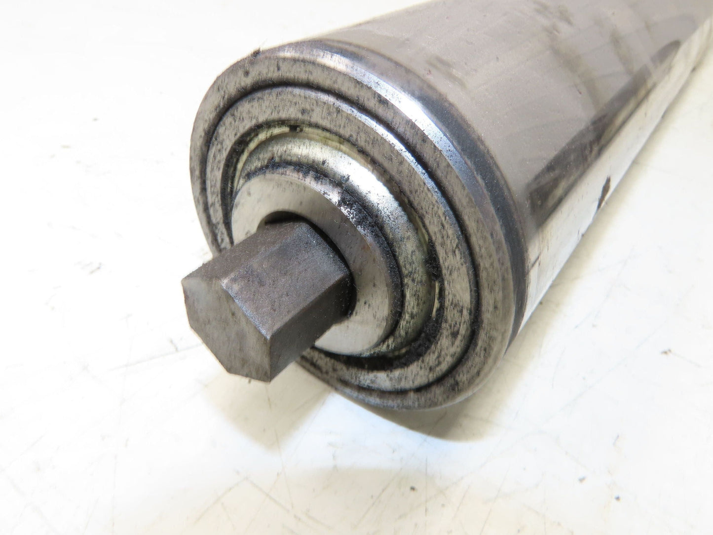 Hytrol 2-5/8" Snub Idler Roller 24" Hytrol Conveyor 21"BF 11/16" Hex Lot of 2