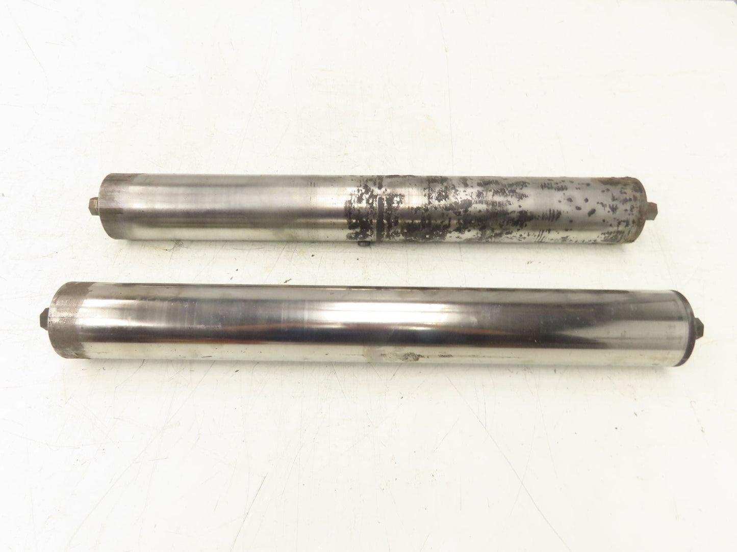 Hytrol 2-5/8" Snub Idler Roller 24" Hytrol Conveyor 21"BF 11/16" Hex Lot of 2