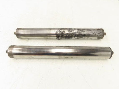 Hytrol 2-5/8" Snub Idler Roller 24" Hytrol Conveyor 21"BF 11/16" Hex Lot of 2