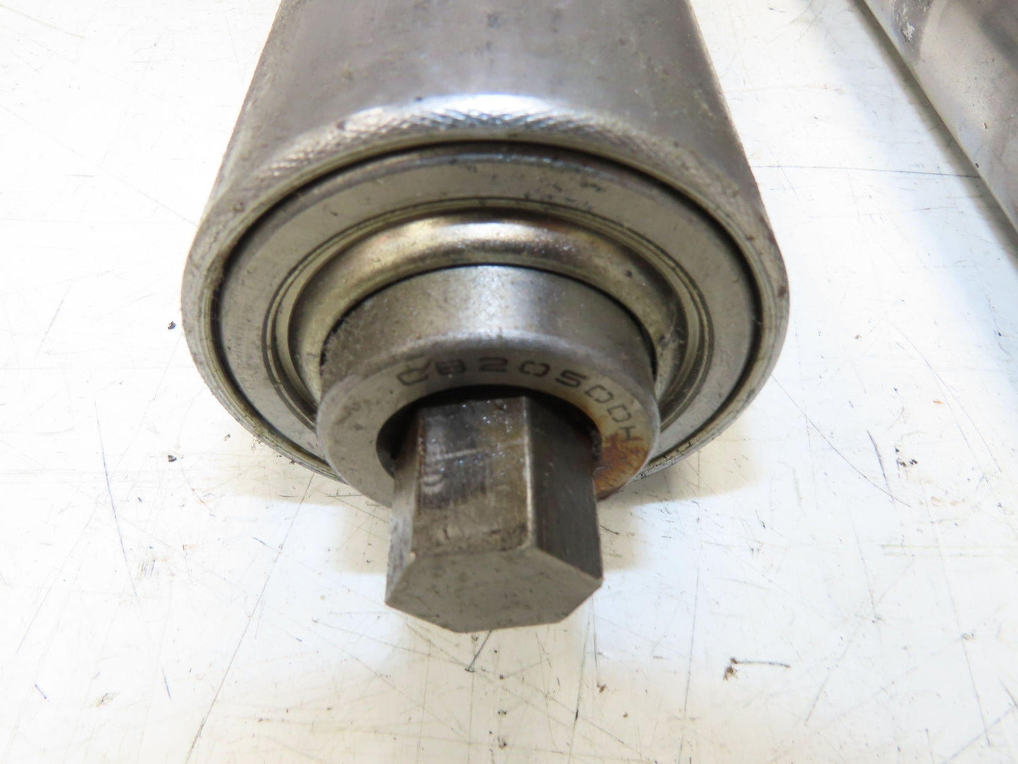 Hytrol 2.5" Snub Idler Roller 18" Hytrol Conveyor 15"BF 11/16" Hex Lot of 2