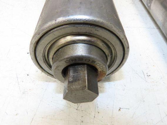 Hytrol 2.5" Snub Idler Roller 18" Hytrol Conveyor 15"BF 11/16" Hex Lot of 2