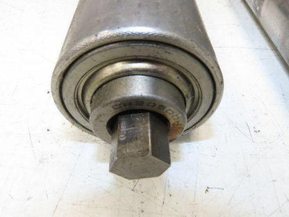 Hytrol 2.5" Snub Idler Roller 18" Hytrol Conveyor 15"BF 11/16" Hex Lot of 2