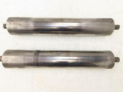 Hytrol 2.5" Snub Idler Roller 18" Hytrol Conveyor 15"BF 11/16" Hex Lot of 2