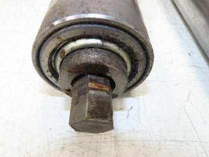 Hytrol 2.5" Snub Idler Roller 18" Hytrol Conveyor 15"BF 11/16" Hex Lot of 2
