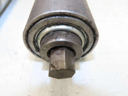 Hytrol 2.5" Snub Idler Roller 18" Hytrol Conveyor 15"BF 11/16" Hex Lot of 2