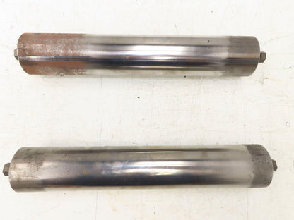 Hytrol 2-5/8" Snub Idler Roller 18" Hytrol Conveyor 15"BF 11/16" Hex Lot of 2