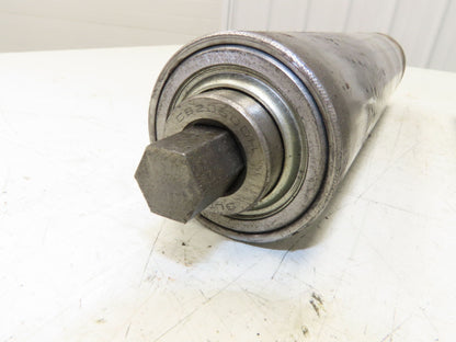 Hytrol 2.5" Snub Idler Roller 15" Hytrol Conveyor 12"BF 11/16" Hex Lot of 2