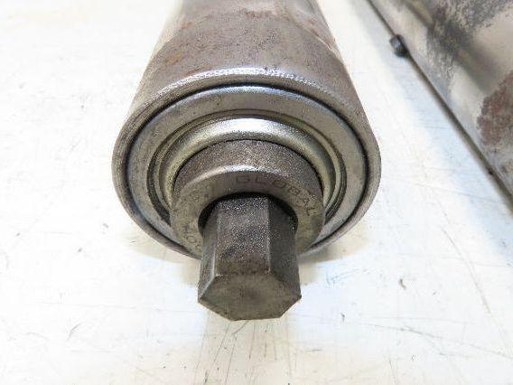 Hytrol 2.5" Snub Idler Roller 15" Hytrol Conveyor 12"BF 11/16" Hex Lot of 2