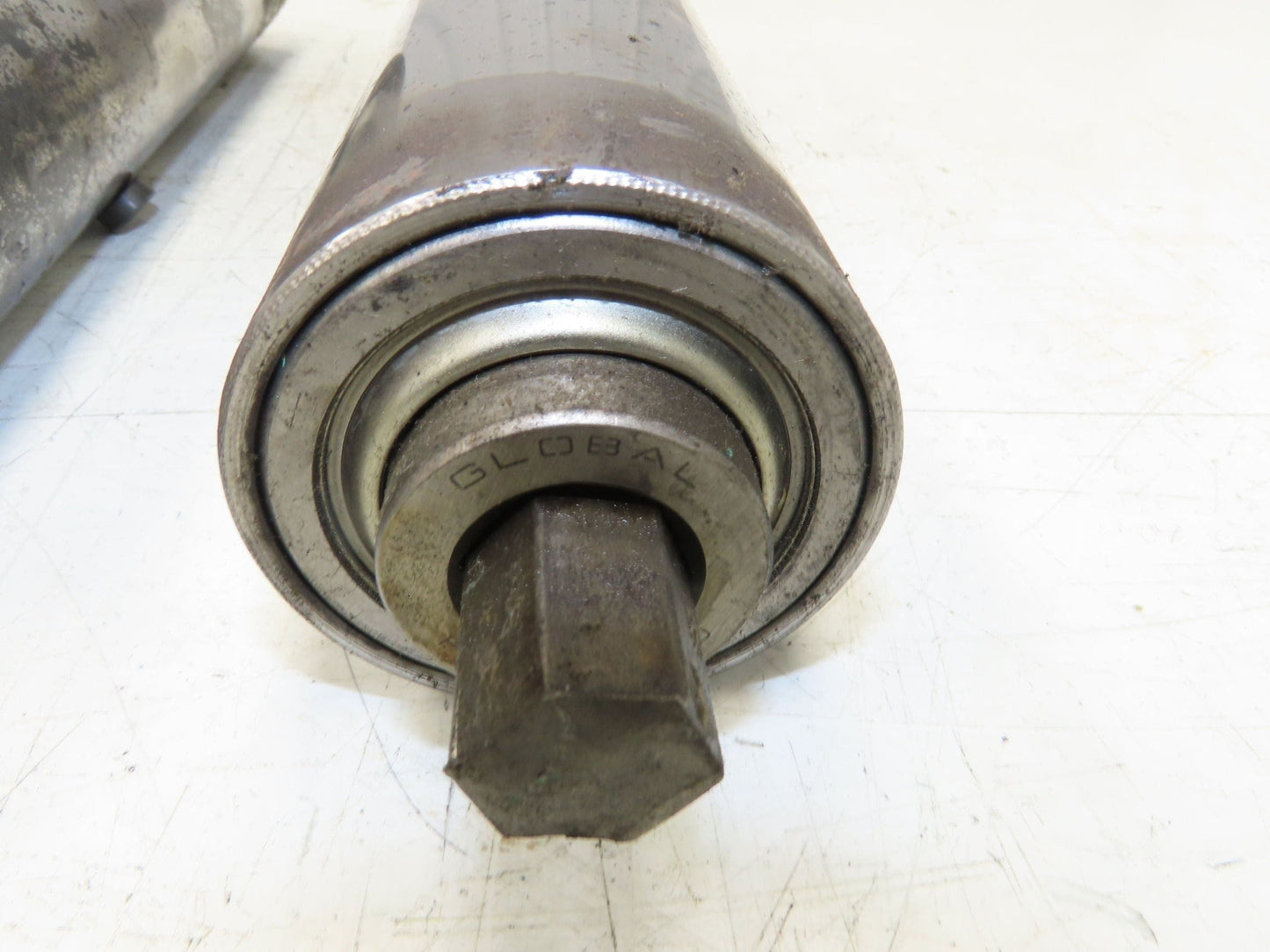 Hytrol 2.5" Snub Idler Roller 15" Hytrol Conveyor 12"BF 11/16" Hex Lot of 2