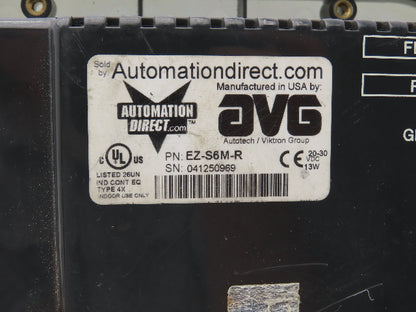 Automation Direct EZ-S6M-R Touch Screen Interface Panel 24V 13W