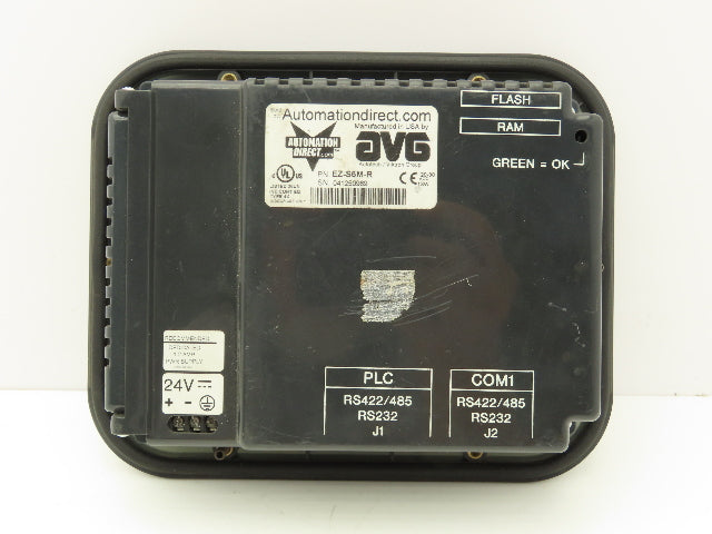Automation Direct EZ-S6M-R Touch Screen Interface Panel 24V 13W