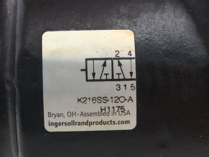 ARO K216SS-120-A Solenoid Air Control Valve 3/4" NPT 4-Way 2-Position