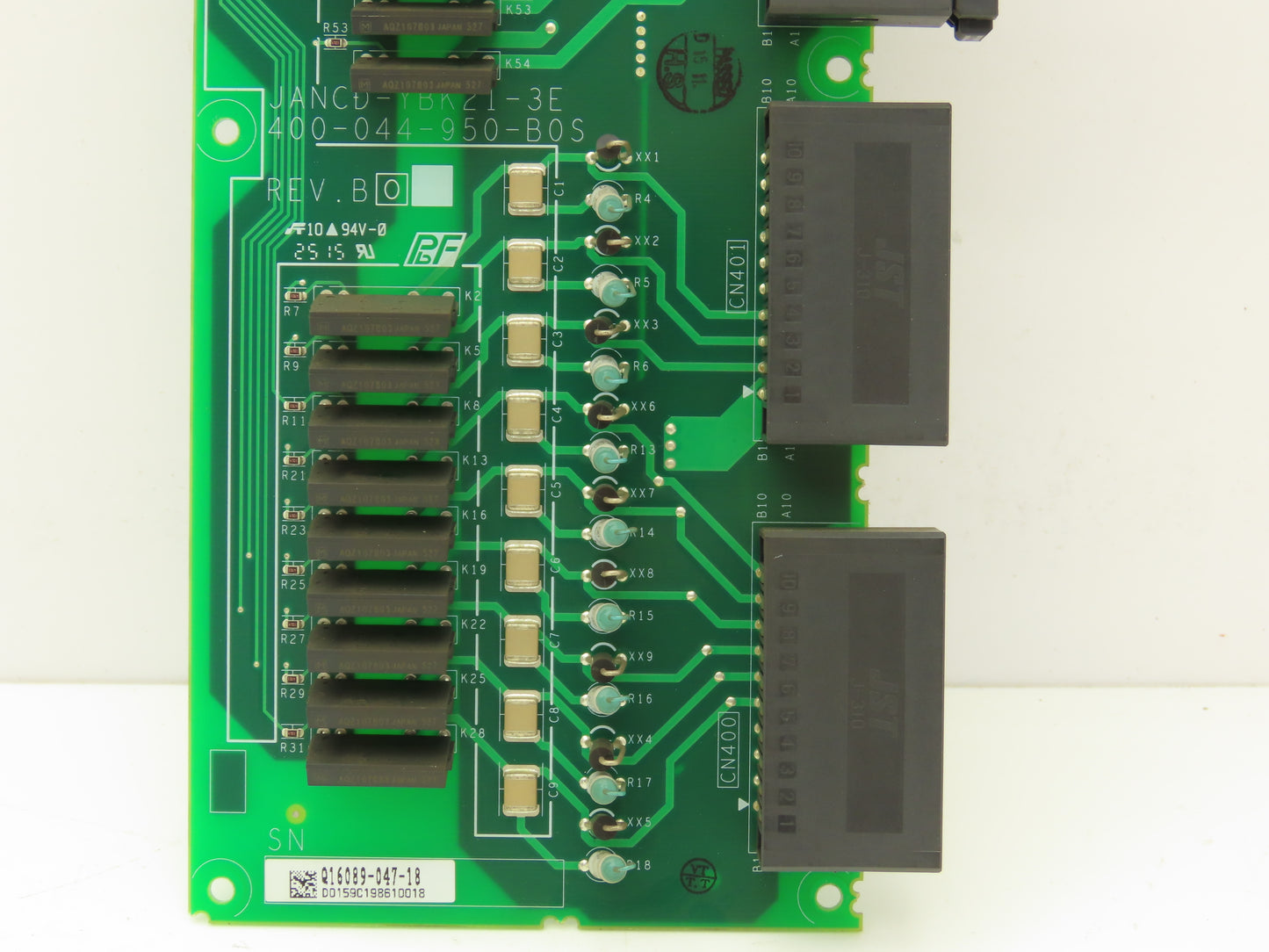 Yaskawa JANCD-YBK21-3E Brake Control Circuit Board Rev B0