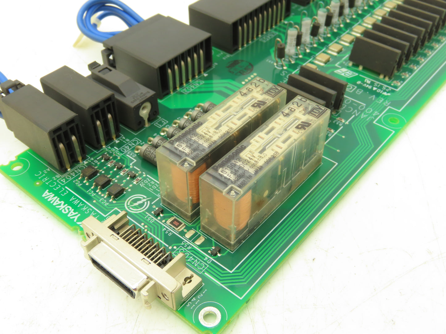 Yaskawa JANCD-YBK21-3E Brake Control Circuit Board Rev B0