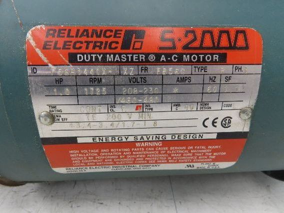 Hytrol 4AC-30-1-RH Conveyor Drive Gearmotor 30:1 Reducer 1Hp 460V 3PH 56C 58rpm