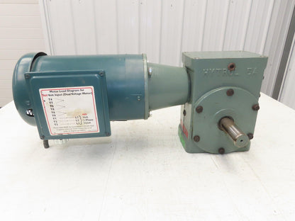Hytrol 5AC-30-1-LH Conveyor Drive Gearmotor 30:1 Reducer 2Hp 460V 3PH 145TC
