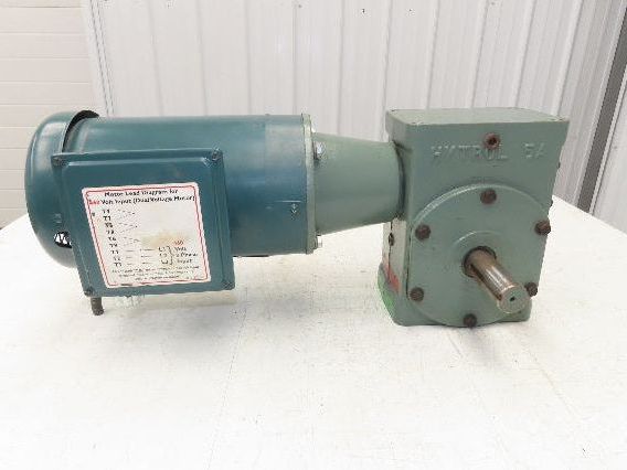 Hytrol 5AC-30-1-LH Conveyor Drive Gearmotor 30:1 Reducer 2Hp 460V 3PH 145TC