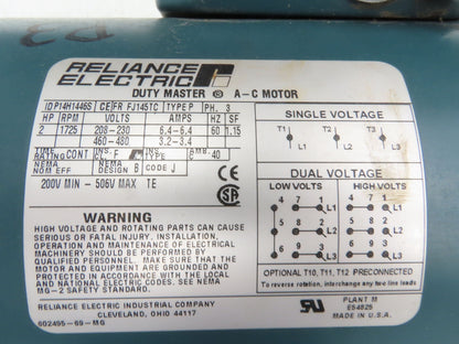 Hytrol 5AC-30-1-LH Conveyor Drive Gearmotor 30:1 Reducer 2Hp 460V 3PH 145TC