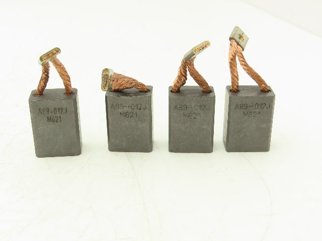 Bendi A89-012J-M621 Carbon Motor Brushes 5/8"x1"x1-1/4" Lot of 4