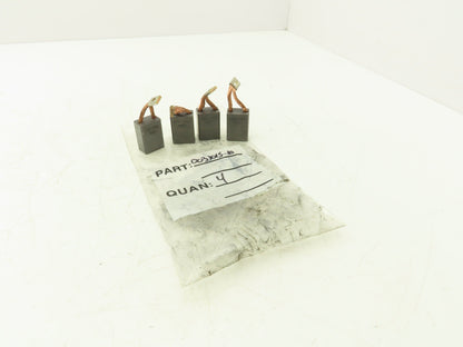 Bendi A89-012J-M621 Carbon Motor Brushes 5/8"x1"x1-1/4" Lot of 4