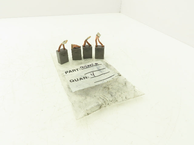 Bendi A89-012J-M621 Carbon Motor Brushes 5/8"x1"x1-1/4" Lot of 4
