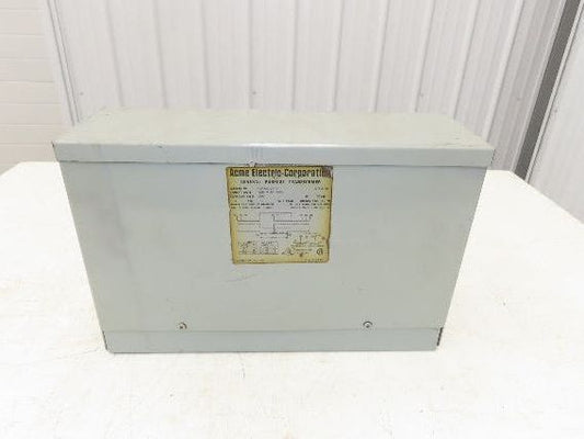 Acme T-2-53328-1 Stepdown Power Transformer 3KVA 1PH HV 480 LV 240V Wall Mount