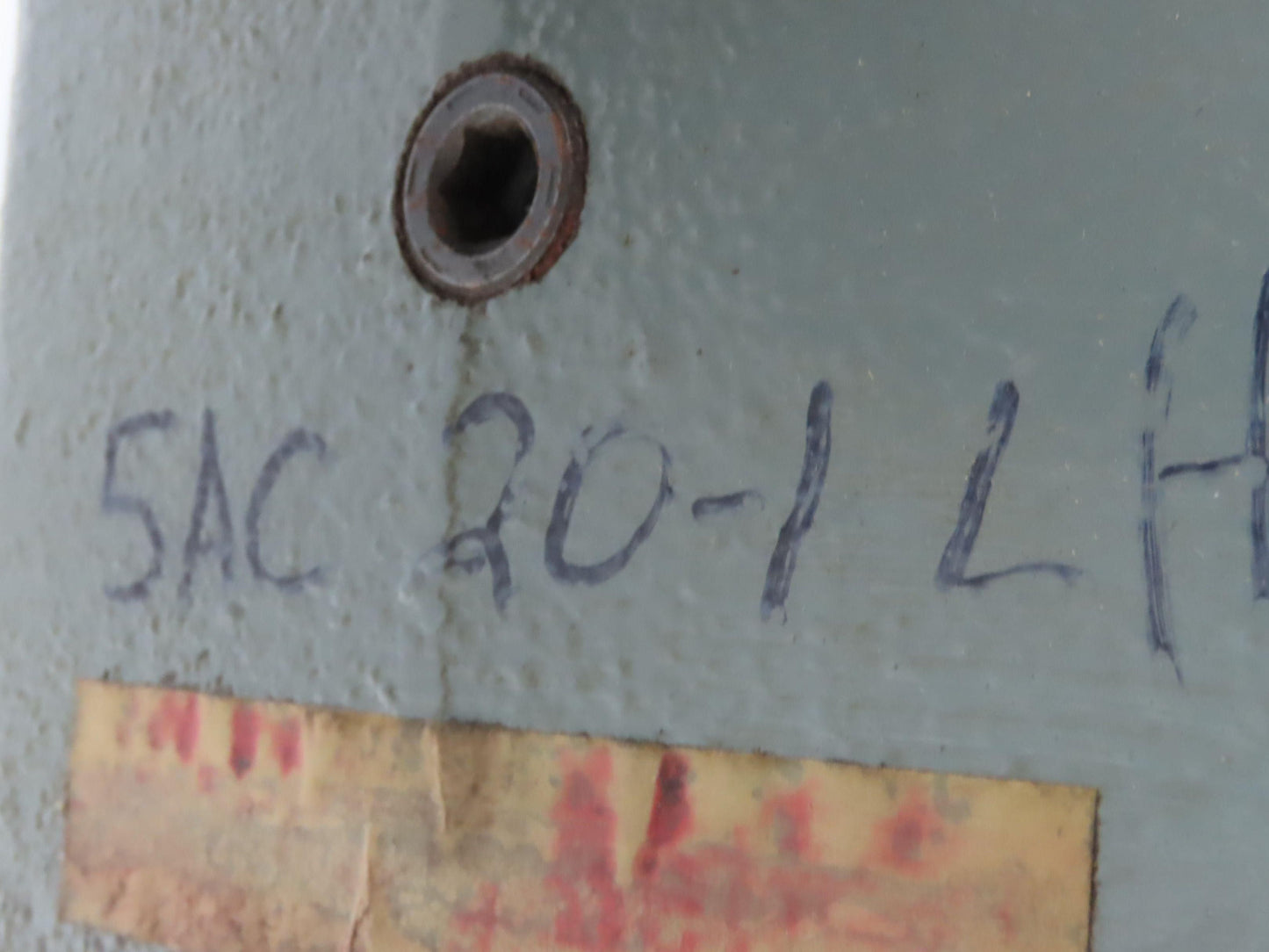 Hytrol 5AC-20-1-LH Conveyor Drive Gearmotor 20:1 Reducer 1Hp 460V 3PH 56C 86rpm