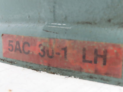 Hytrol 5AC-30-1-LH Conveyor Drive Gearmotor 30:1 Reducer 2Hp 460V 3PH 145TC