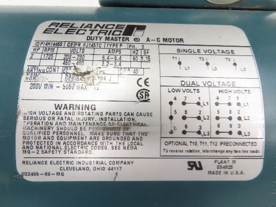 Hytrol 5AC-30-1-LH Conveyor Drive Gearmotor 30:1 Reducer 2Hp 460V 3PH 145TC