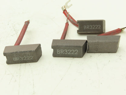 Yale BR3222 Forklift Motor Brush Set 1/2"x5/8"x1-1/4" Lot of 4