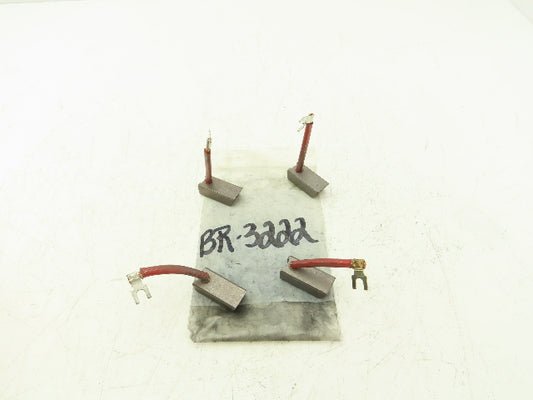 Yale BR3222 Forklift Motor Brush Set 1/2"x5/8"x1-1/4" Lot of 4
