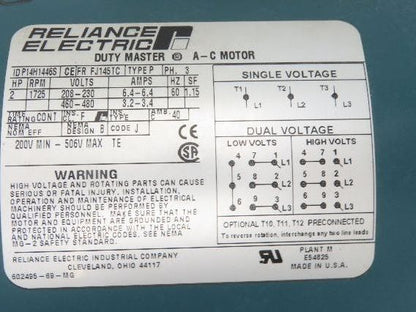 Hytrol 5AC-30-1-LH Conveyor Drive Gearmotor 30:1 Reducer 2Hp 460V 3PH 145TC