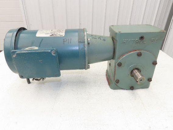 Hytrol 5AC-30-1-LH Conveyor Drive Gearmotor 30:1 Reducer 2Hp 460V 3PH 145TC