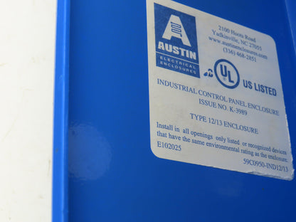 Austin 5 Button Pushbutton Control Station 12"H 4"W 4"D Enclosure Lot of 5