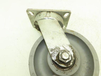 Albion 330XP08428S Polyurethane Caster Wheel 8x2.5" Kingpinless Gray Lot of 2