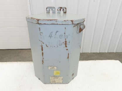 Westinghouse T-6E189 EP Stepdown Power Transformer 10KVA 1Ph HV 480 LV 120/240