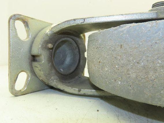 SC Polyurethane Caster Wheel 8x2.5" Kingpinless Gray Lot of 2