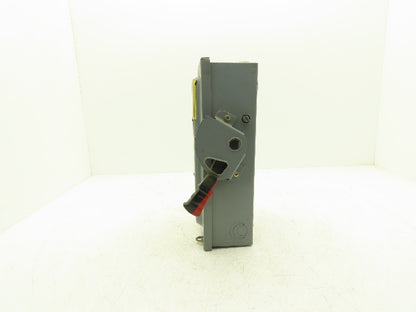 Square D H361N Safety Disconnect Disconnect Switch 30A Fused 3 Pole 600V F05