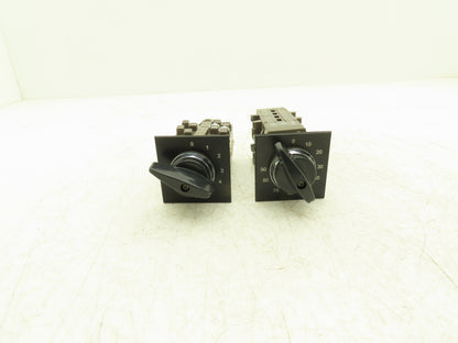 IDEC ACSNO Selector Switch 4 Pole 10 Position Cam Operated