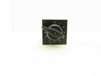 IDEC ACSNO Selector Switch 4 Pole 10 Position Cam Operated