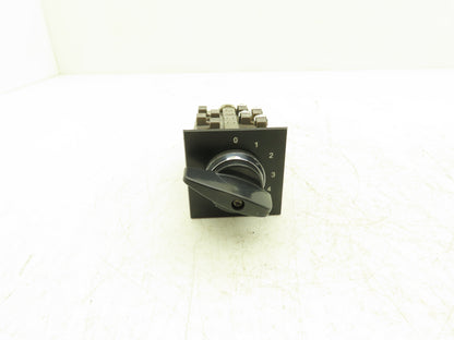 IDEC ACSNO Selector Switch 4 Pole 10 Position Cam Operated