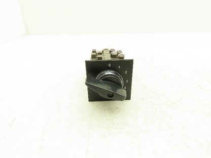 IDEC ACSNO Selector Switch 4 Pole 10 Position Cam Operated