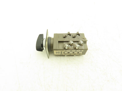 IDEC ACSNO Selector Switch 4 Pole 10 Position Cam Operated