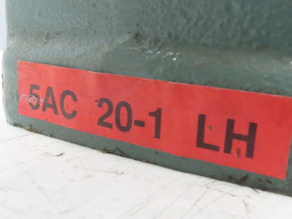 Hytrol 5AC-20-1-LH Conveyor Drive Gearmotor 20:1 Reducer 2Hp 460V 3PH 145TC